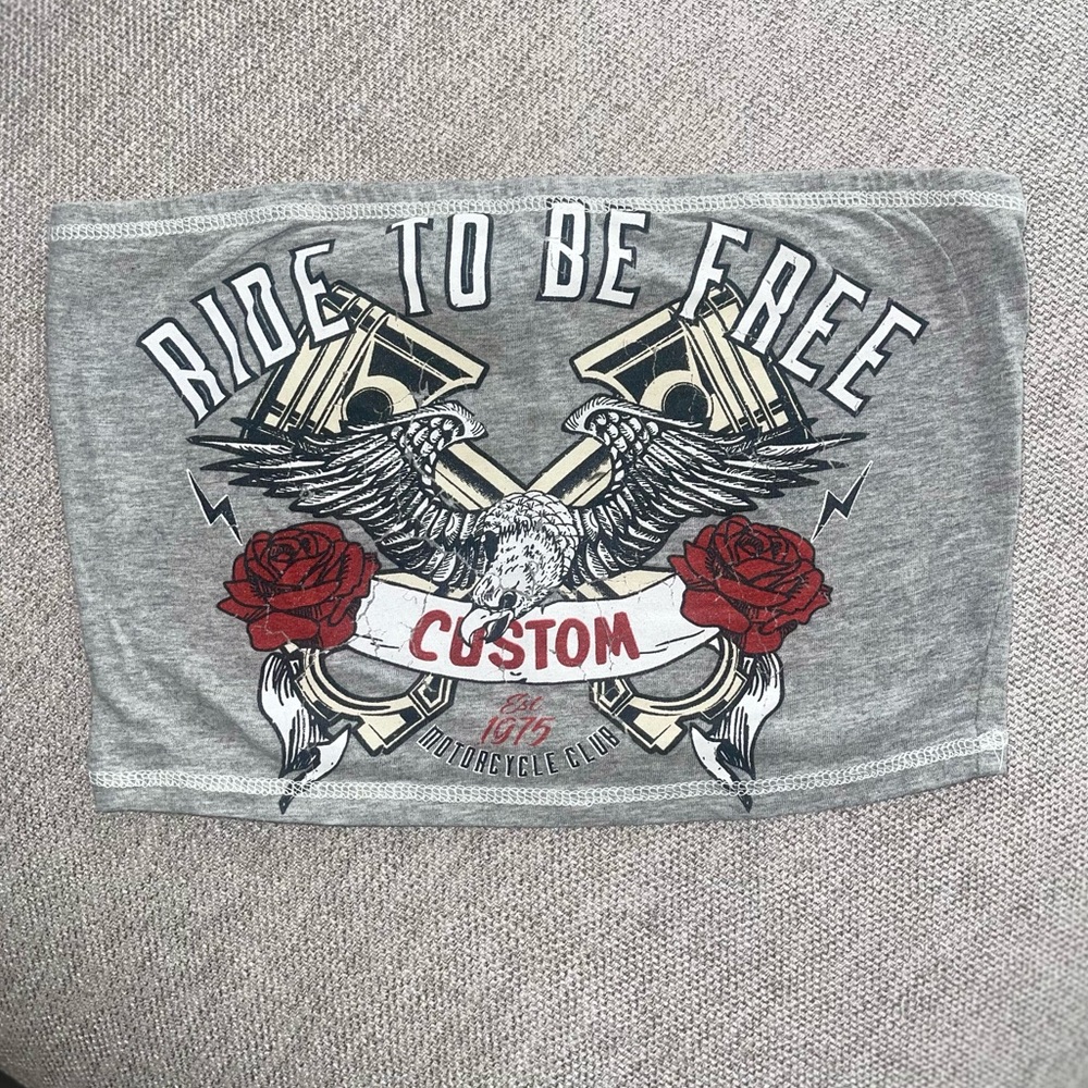 Ride To Be Free Tube Top